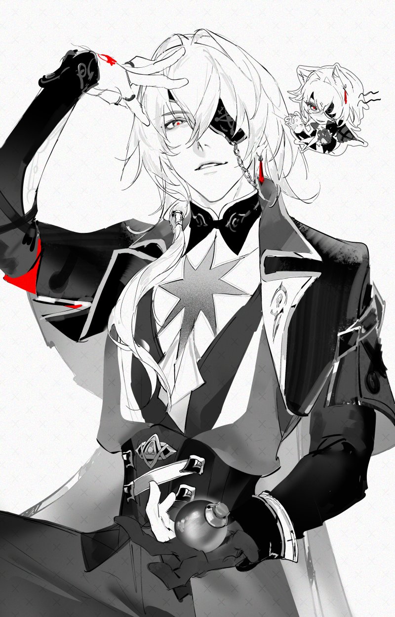 anaxa (honkai and 1 more) drawn by deciqm