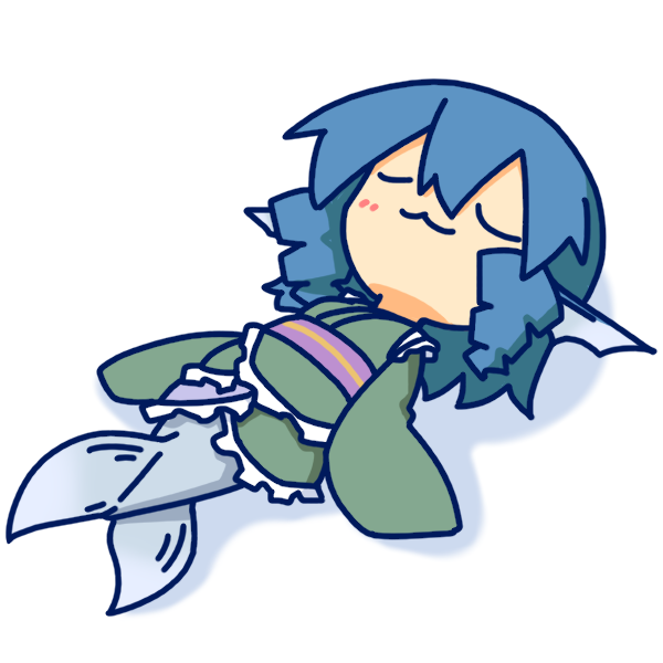 wakasagihime and teruyof (touhou) drawn by kakinoki_mikan_(kari)