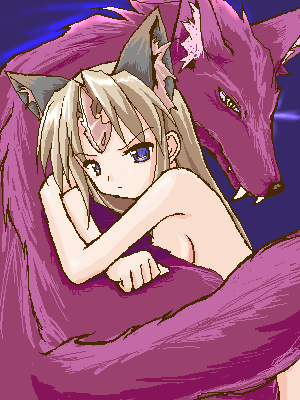 riesz and fenrir knight (seiken densetsu and 1 more) drawn by takayaki
