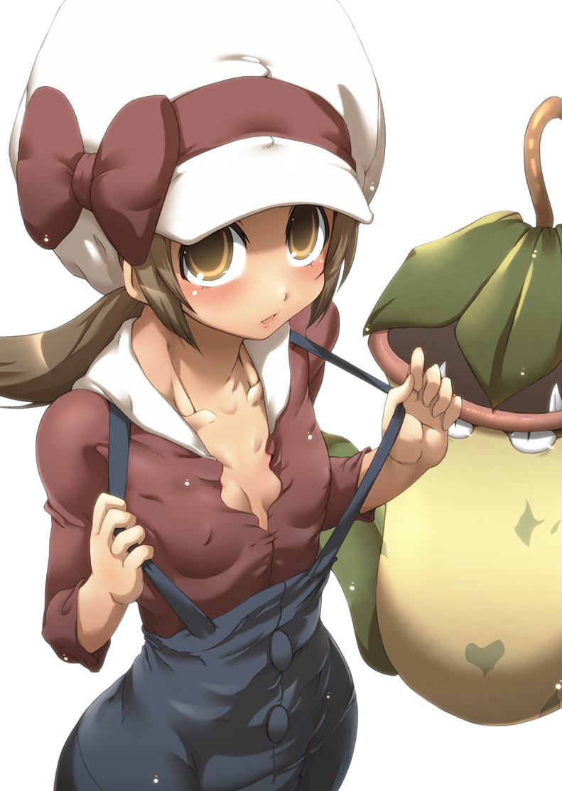 lyra and victreebel (pokemon and 1 more) drawn by tokyo_(great_akuta)