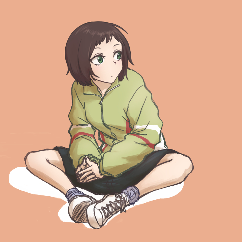 komano hina (okujou no yurirei-san) drawn by gari