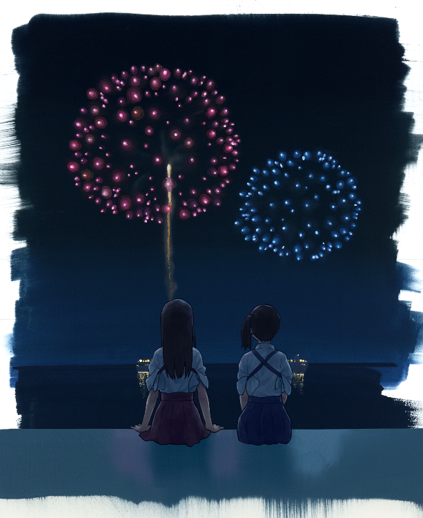kaga and akagi (kantai collection) drawn by shijukara_(great_tit)