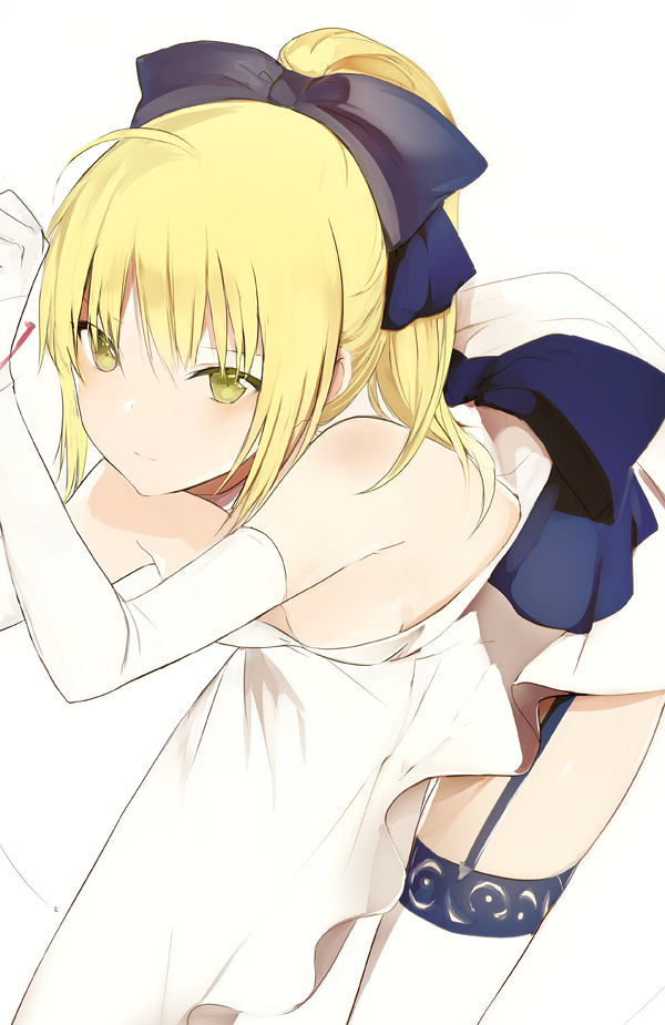 artoria pendragon and saber (fate and 2 more) drawn by lpip