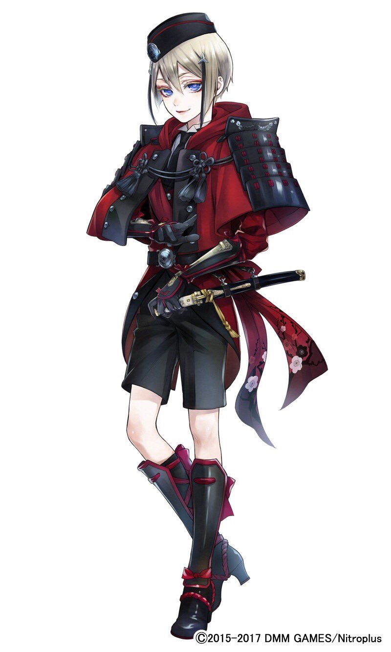 hyuuga masamune (touken ranbu and 1 more) drawn by toboso_yana