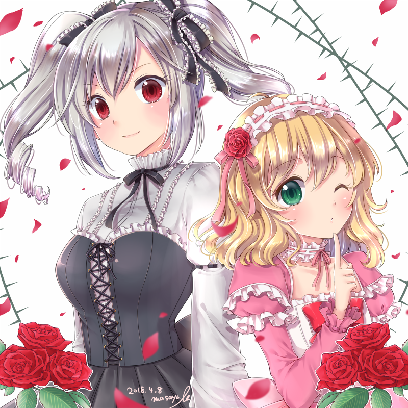 kanzaki ranko and sakurai momoka (idolmaster and 2 more) drawn by mitsu_masaya