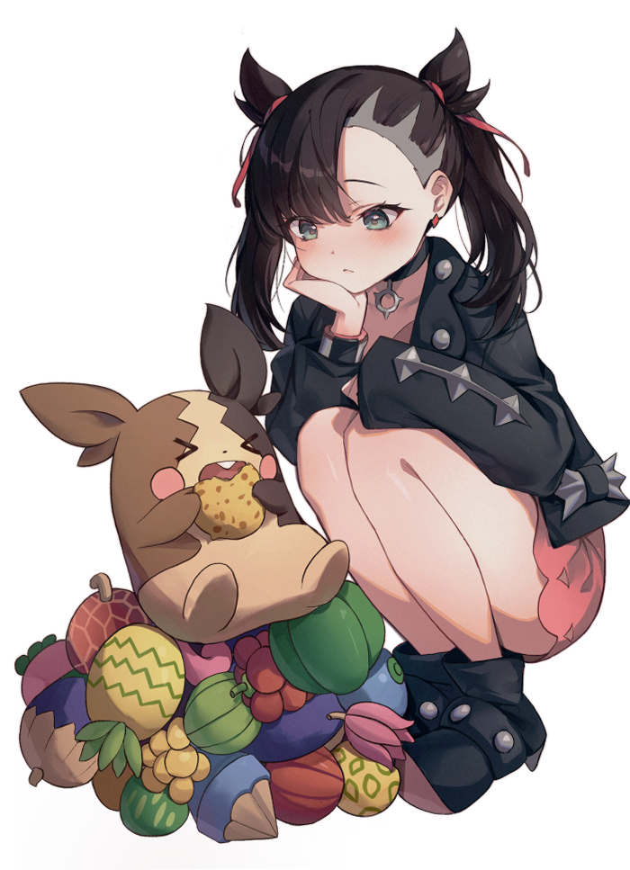 marnie and morpeko (pokemon and 1 more) drawn by lunia