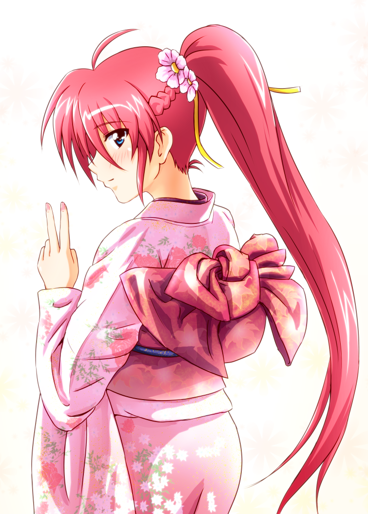 signum (lyrical nanoha and 2 more) drawn by diesel-turbo
