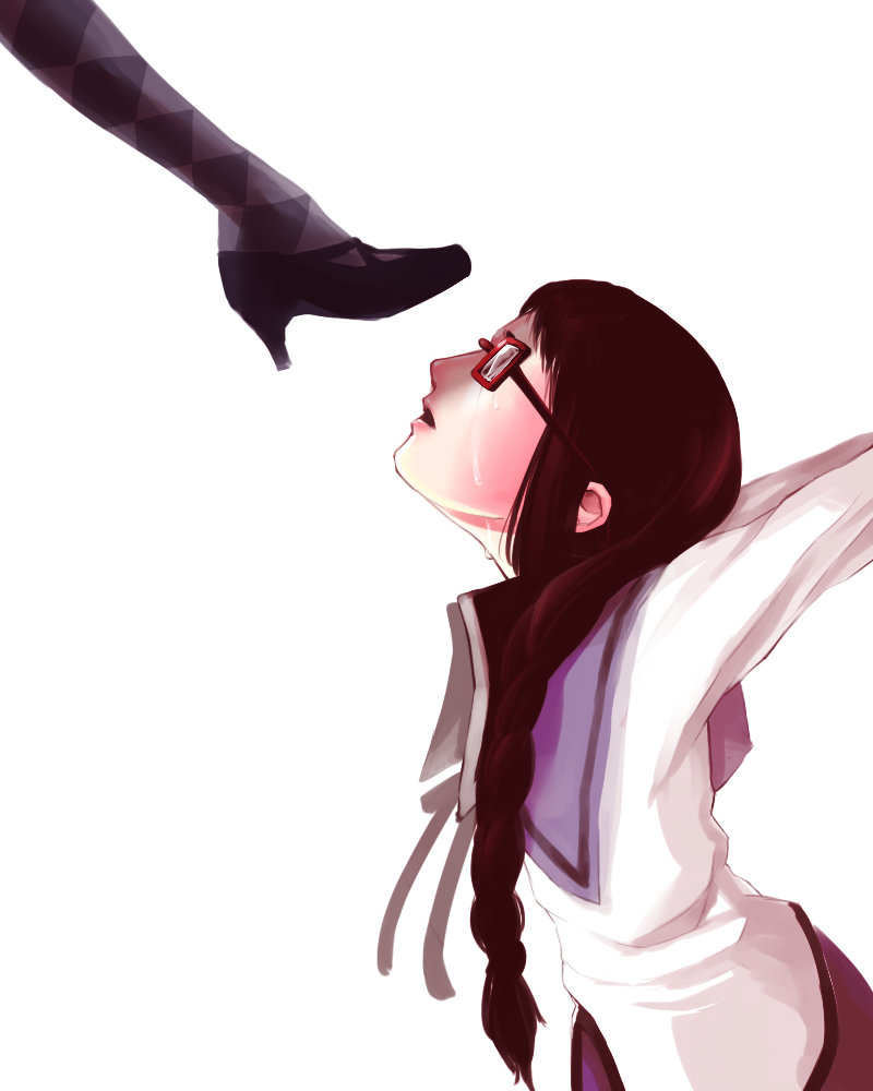 akemi homura and akuma homura (mahou shoujo madoka magica and 1 more) drawn by conacona_(corner_to_corner)