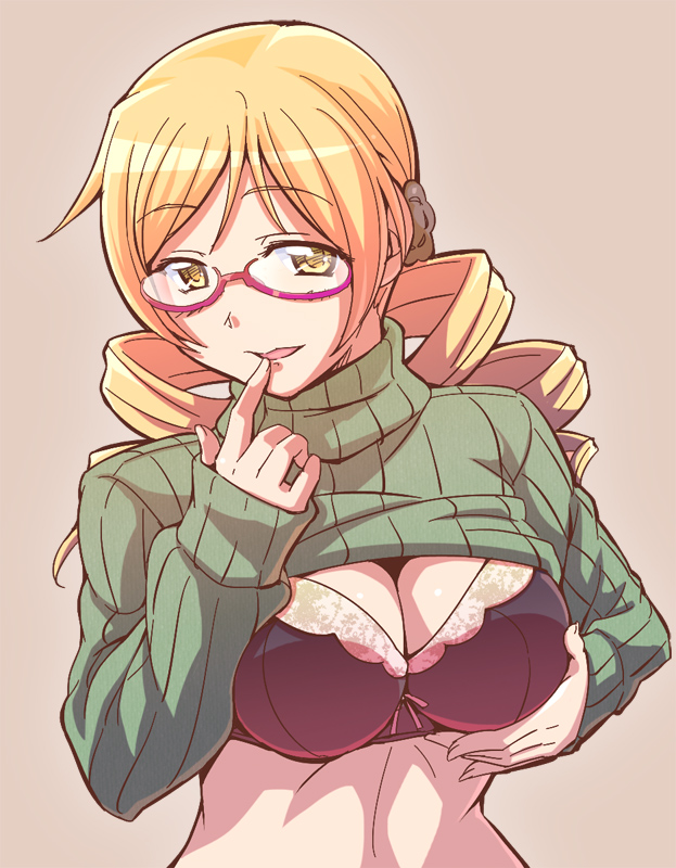 tomoe mami (mahou shoujo madoka magica) drawn by e20