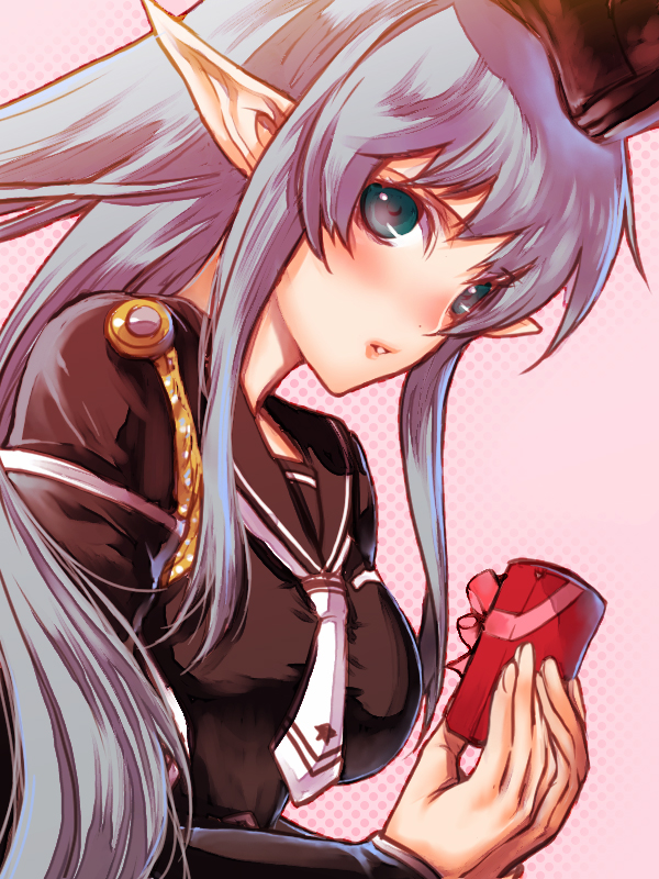 lottie (phantasy star and 1 more) drawn by p-kana