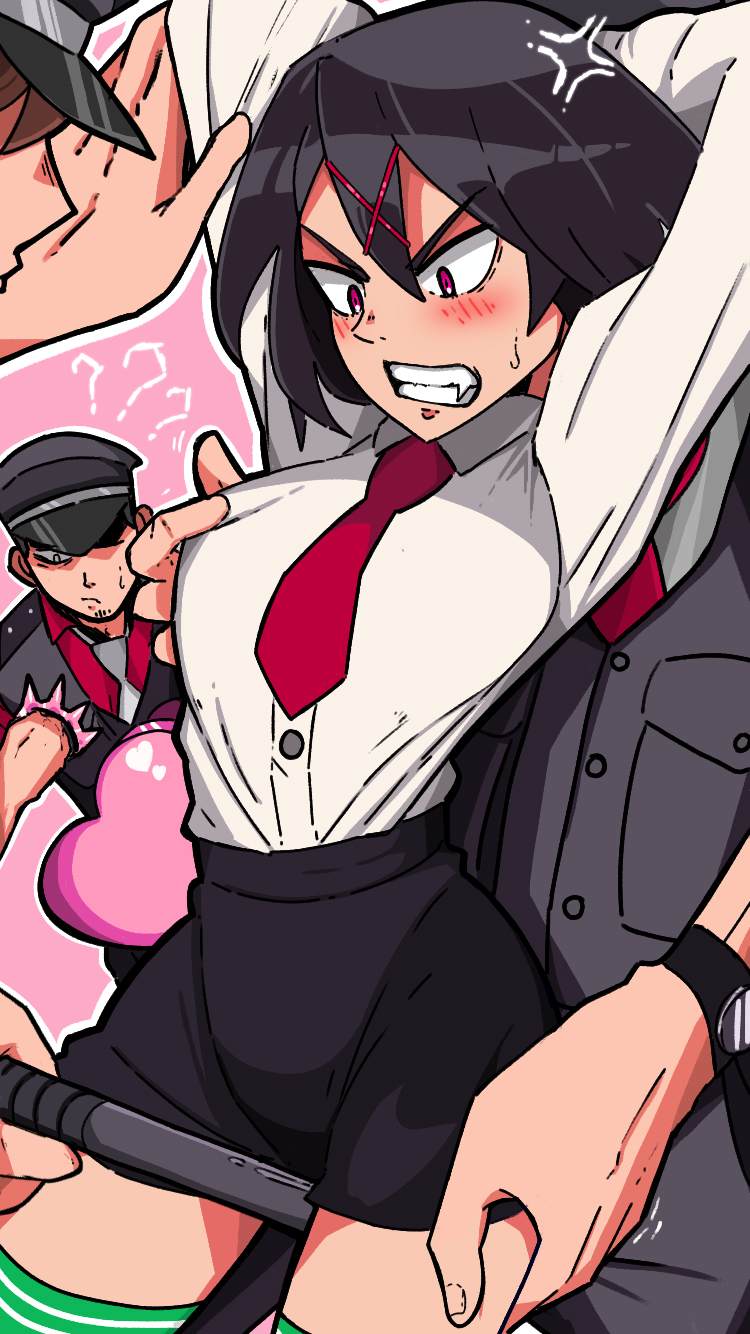 misako (kunio-kun series and 1 more) drawn by mark_gavatino