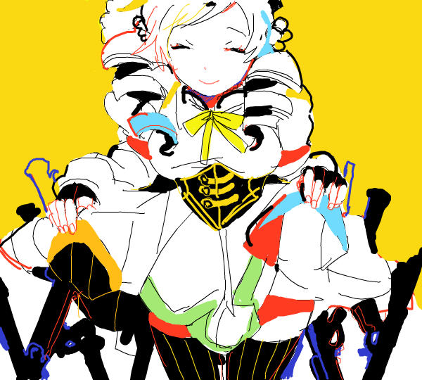 tomoe mami (mahou shoujo madoka magica) drawn by meteoll