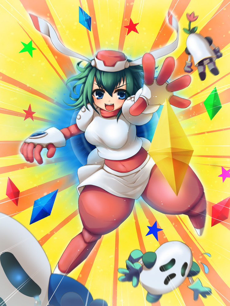 marina liteyears (yuke yuke!! trouble makers) drawn by ging_(tokushima)