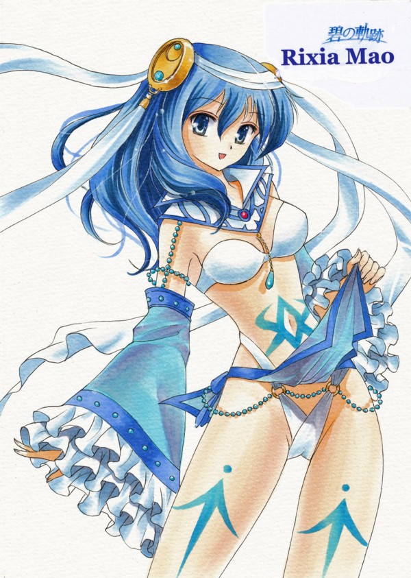 rixia mao (eiyuu densetsu and 1 more) drawn by tegaki_no_yuu