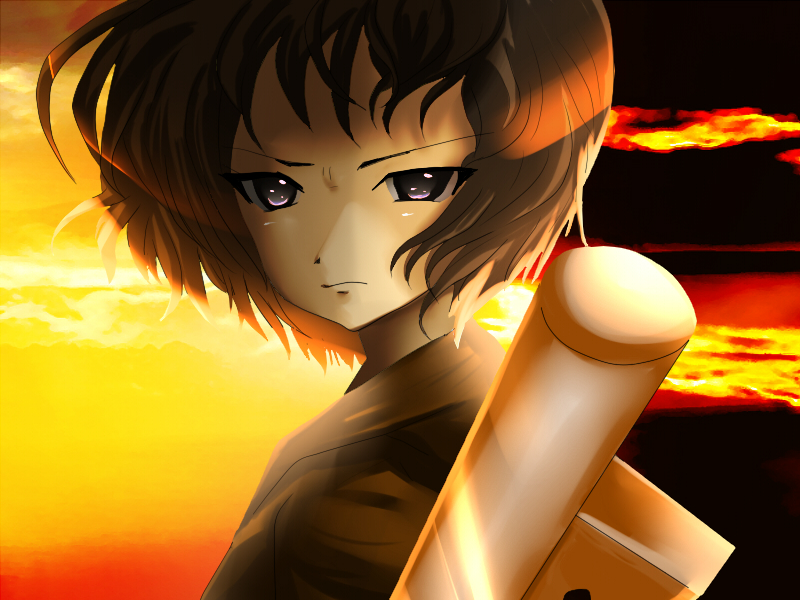 xion (kingdom hearts and 1 more) drawn by setuna_0825