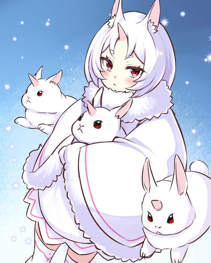 oousagi (original and 1 more) drawn by s_(hdru2332)