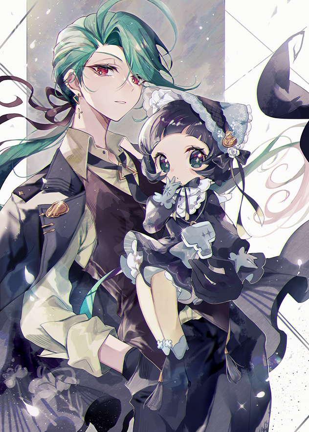 rika and poppy (pokemon and 1 more) drawn by coco7