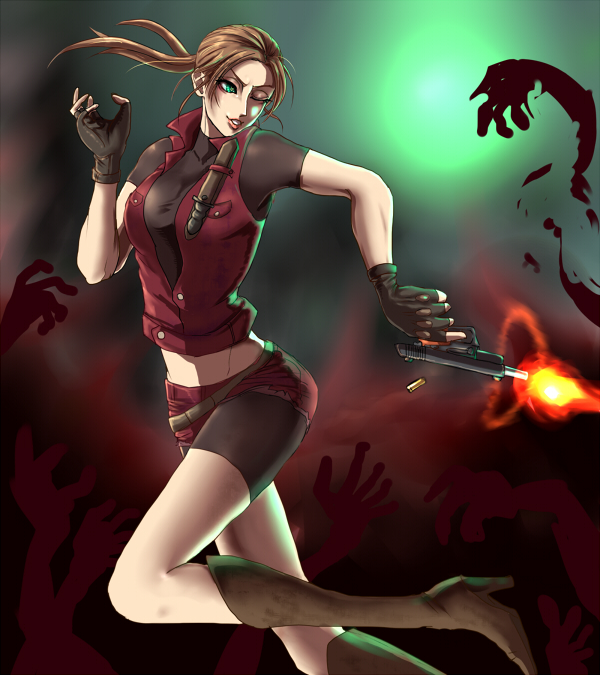 claire redfield (resident evil and 1 more) drawn by ripper110