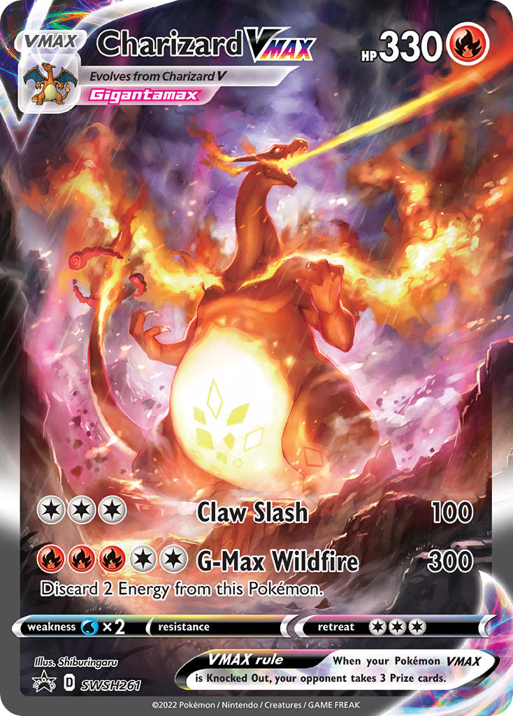 charizard and gigantamax charizard (pokemon and 1 more) drawn by shiburingaru