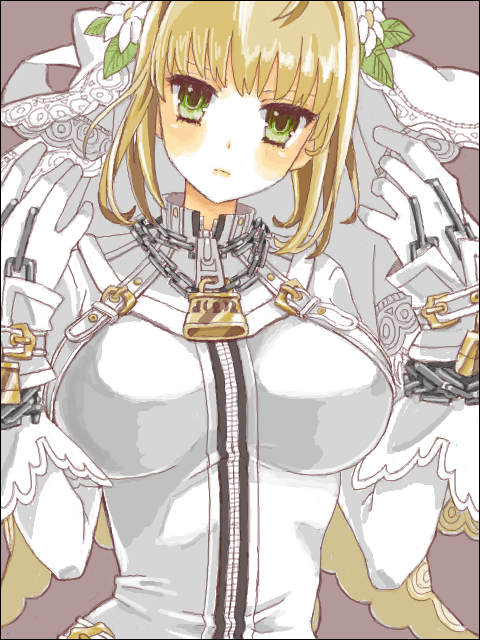 nero claudius (fate and 2 more) drawn by warai