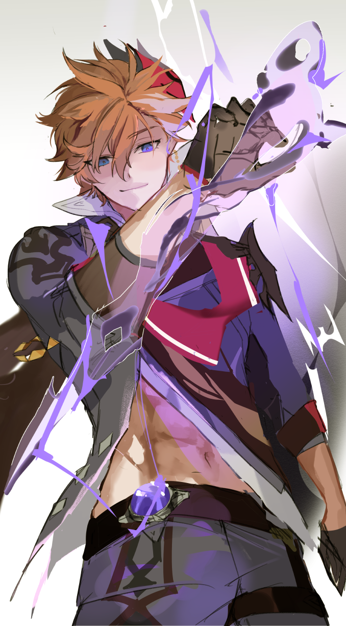 tartaglia (genshin impact) drawn by 8mit