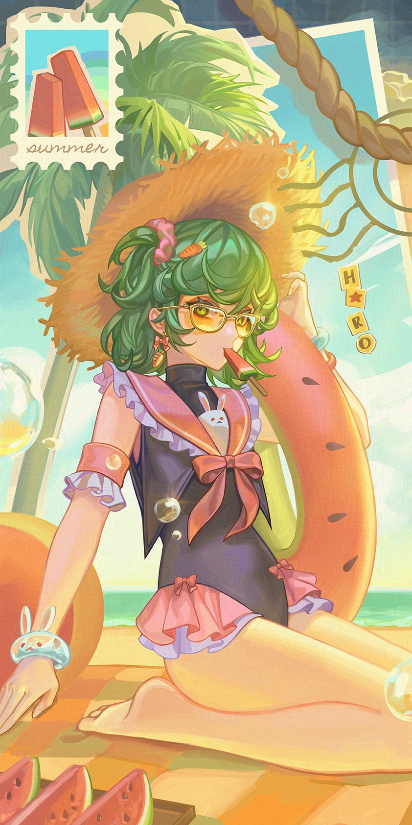 tatsumaki (one-punch man) drawn by ly_hao_nguyen