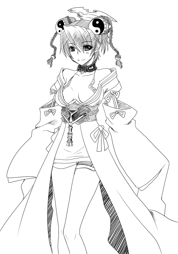 misha arsellec lune (ar tonelico and 1 more) drawn by ogera_okera