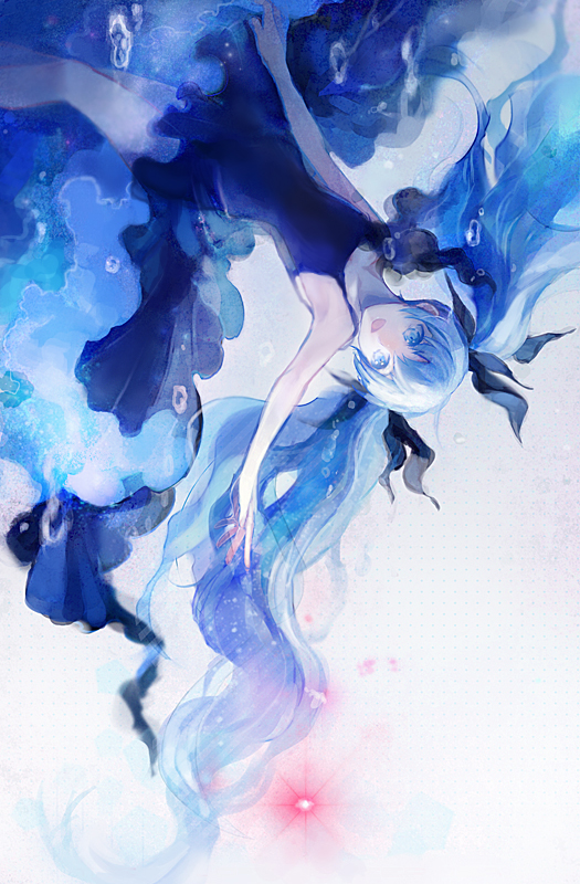 hatsune miku (vocaloid and 1 more) drawn by hou_(ppo)