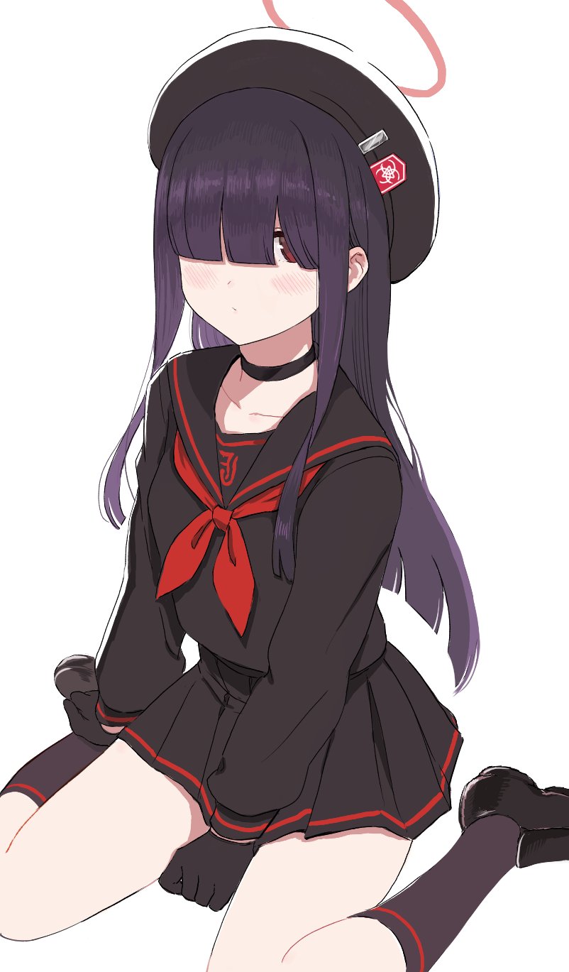 justice task force member (blue archive) drawn by sukeroku_(treeee)