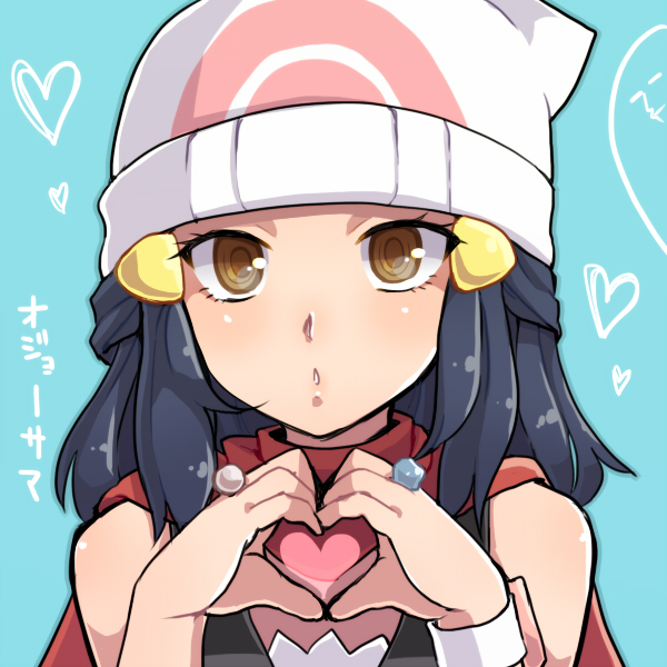 dawn (pokemon and 1 more) drawn by mokorei