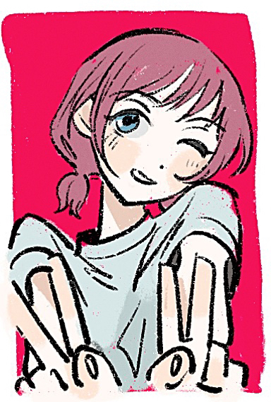 iseri nina (girls band cry) drawn by m_no_harawata