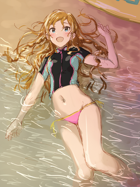 kousaka umi (idolmaster and 1 more) drawn by dani-ikapi
