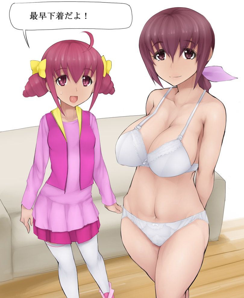 hoshizora miyuki and hoshizora ikuyo (precure and 1 more) drawn by abubu