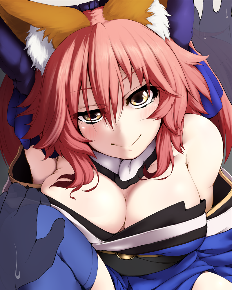 tamamo and tamamo no mae (fate and 1 more) drawn by nejime