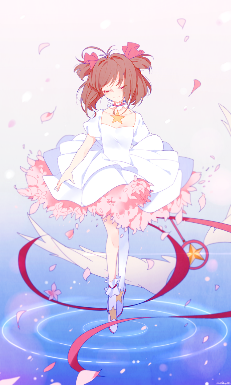 kinomoto sakura (cardcaptor sakura) drawn by maro_(lij512)