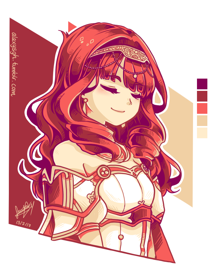 celica (fire emblem and 1 more) drawn by sandragh