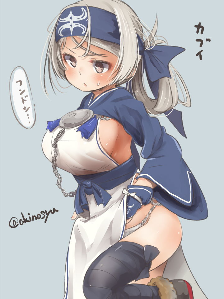 kamoi and conte di cavour (kantai collection) drawn by akino_shuu