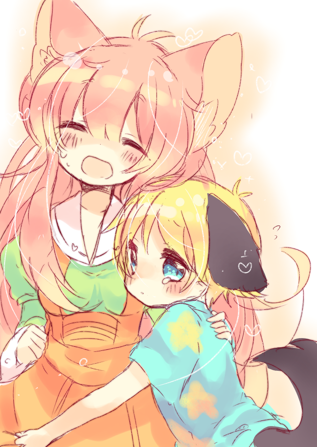 watashi and joshu-san (jinrui wa suitai shimashita) drawn by nekoto_rina