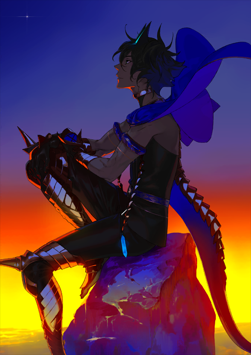 arjuna and arjuna alter (fate and 1 more) drawn by pako_(pakosun)