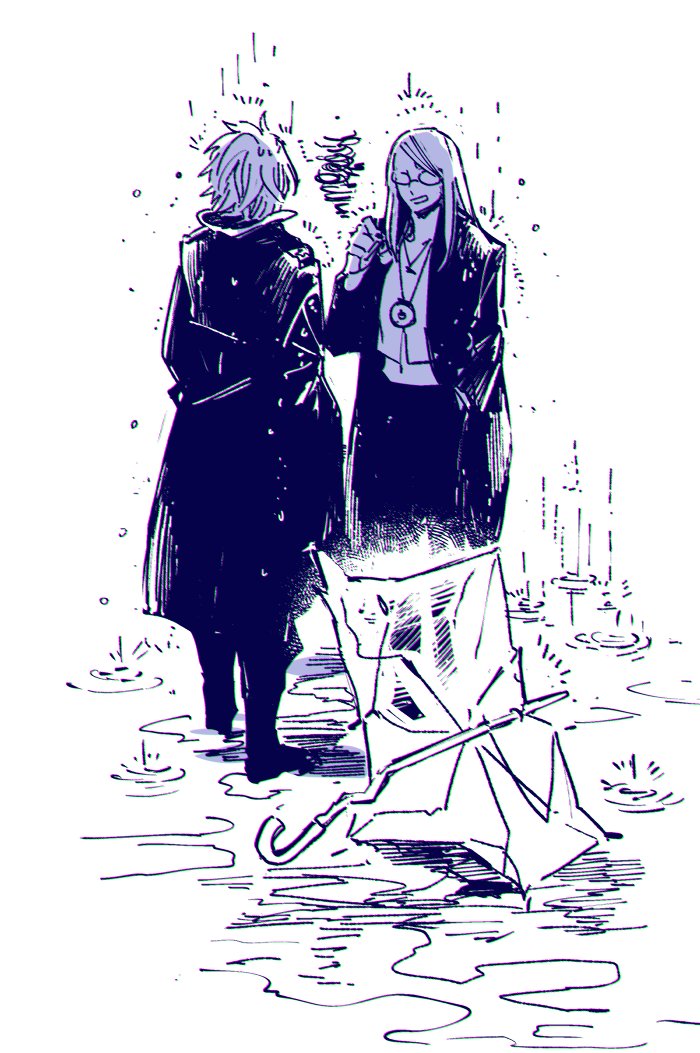 tezcatlipoca and daybit sem void (fate and 1 more) drawn by nobicco