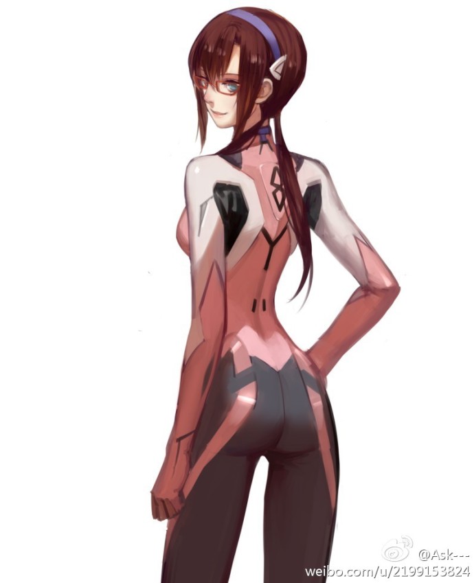 makinami mari illustrious (neon genesis evangelion) drawn by ask_(askzy)
