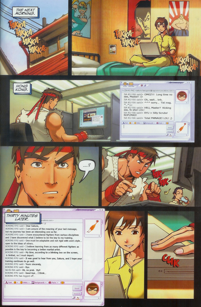 ryu, kasugano sakura, rainbow mika, e. honda, and fei long (street fighter) drawn by omar_dogan and udon_entertainment