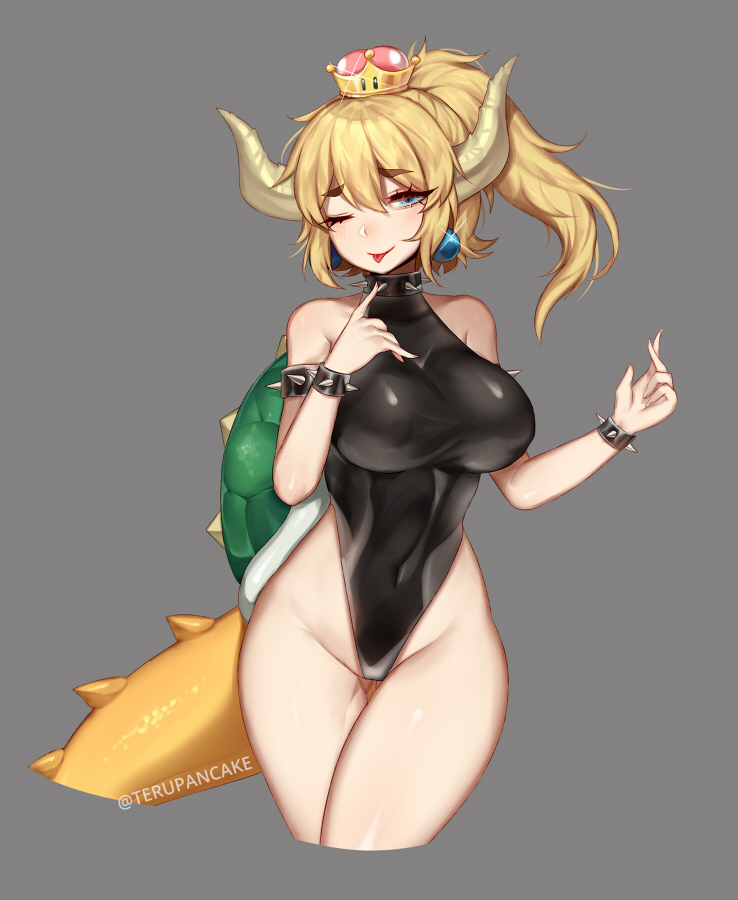 bowsette (mario and 1 more) drawn by terupancake