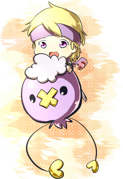 drifloon and morty (pokemon) drawn by tororoika