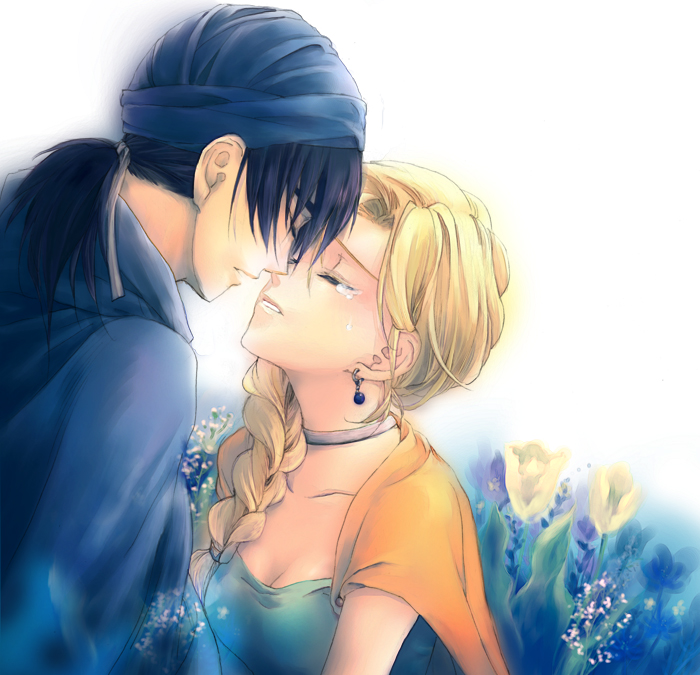bianca and hero (dragon quest and 1 more) drawn by momo_(gomenne)