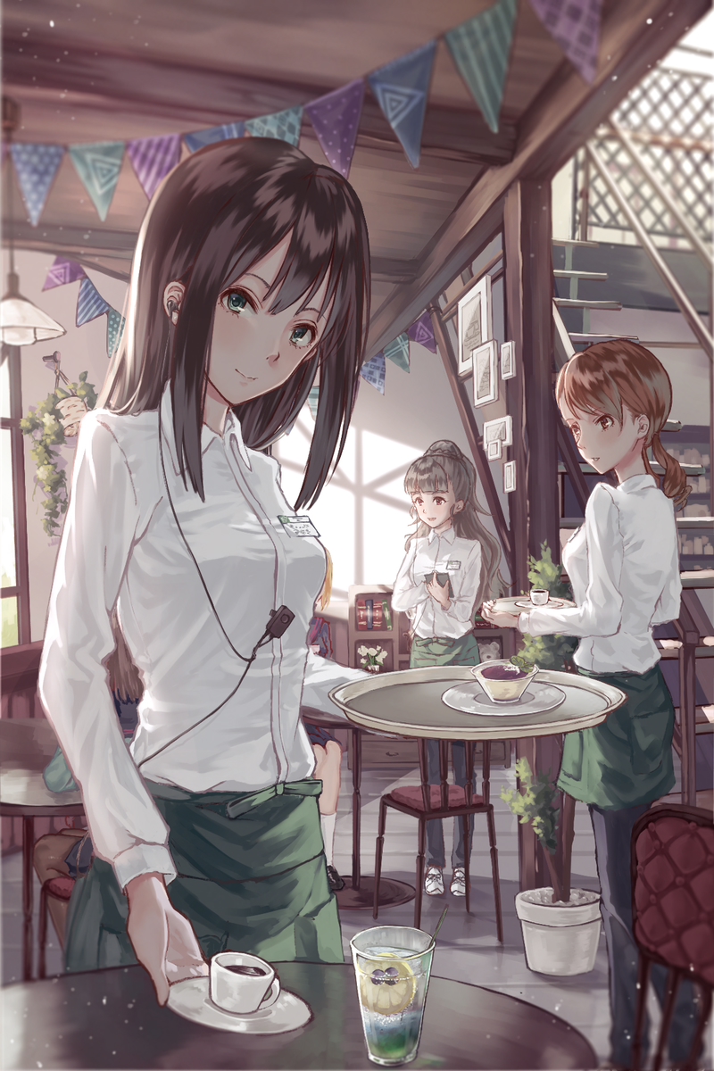 shibuya rin, hojo karen, and kamiya nao (idolmaster and 1 more) drawn by roki_(0214278)