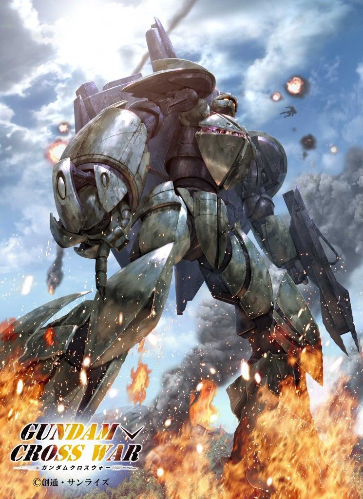 zaku ii, turn x, and borjarnon (gundam and 2 more) drawn by morishita_naochika