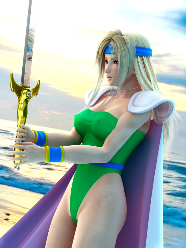 celes chere (final fantasy and 1 more) drawn by m-rs