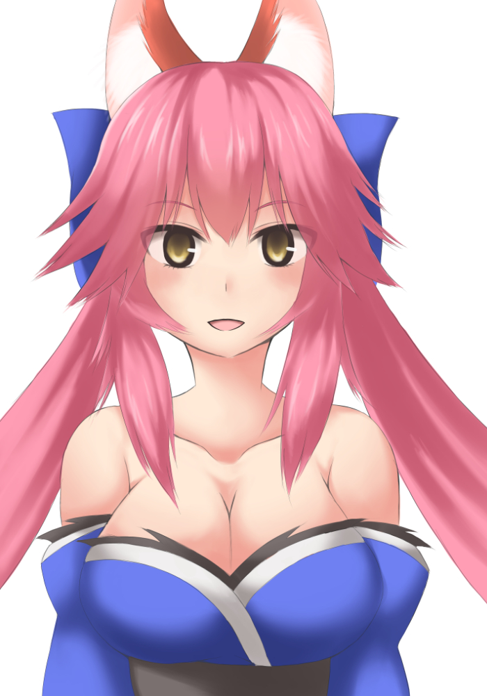 tamamo and tamamo no mae (fate and 3 more) drawn by chokoin