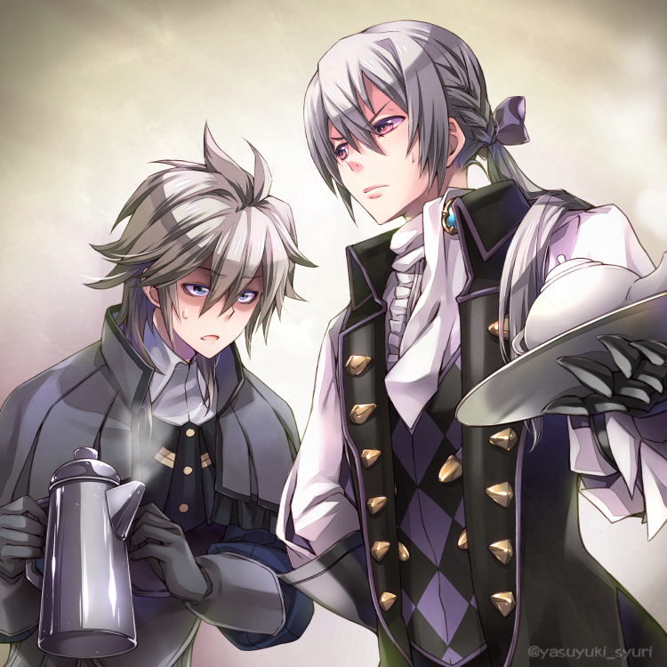 jakob and dwyer (fire emblem and 1 more) drawn by shuri_yasuyuki